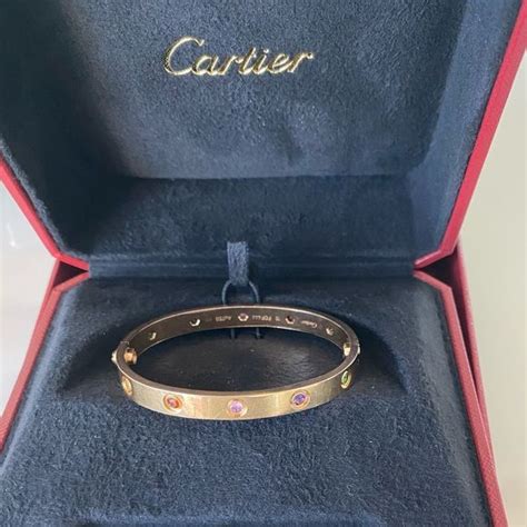 cartier love bracelet authentication|cartier love bracelet identification.